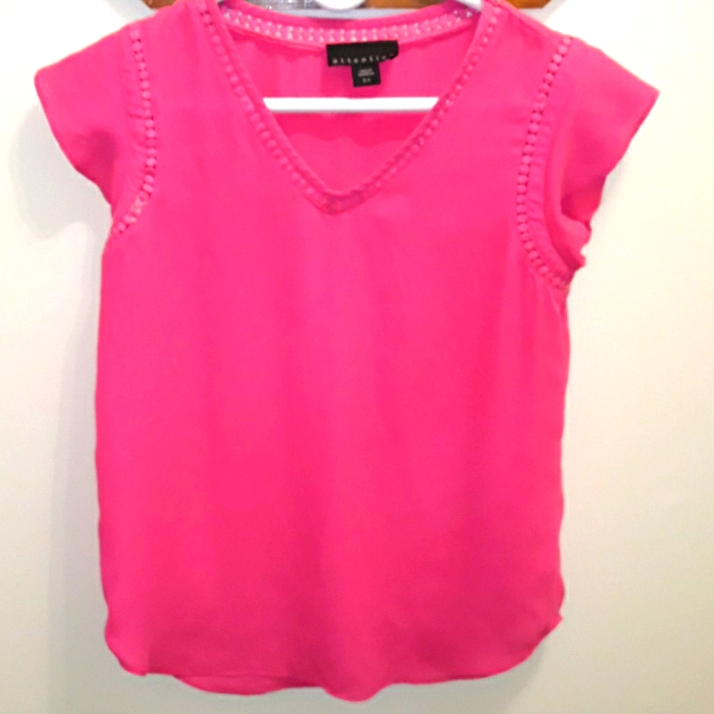 HOT PINK BLOUSE